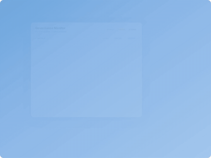 Oleno drift monitoring dashboard showing content alignment scores